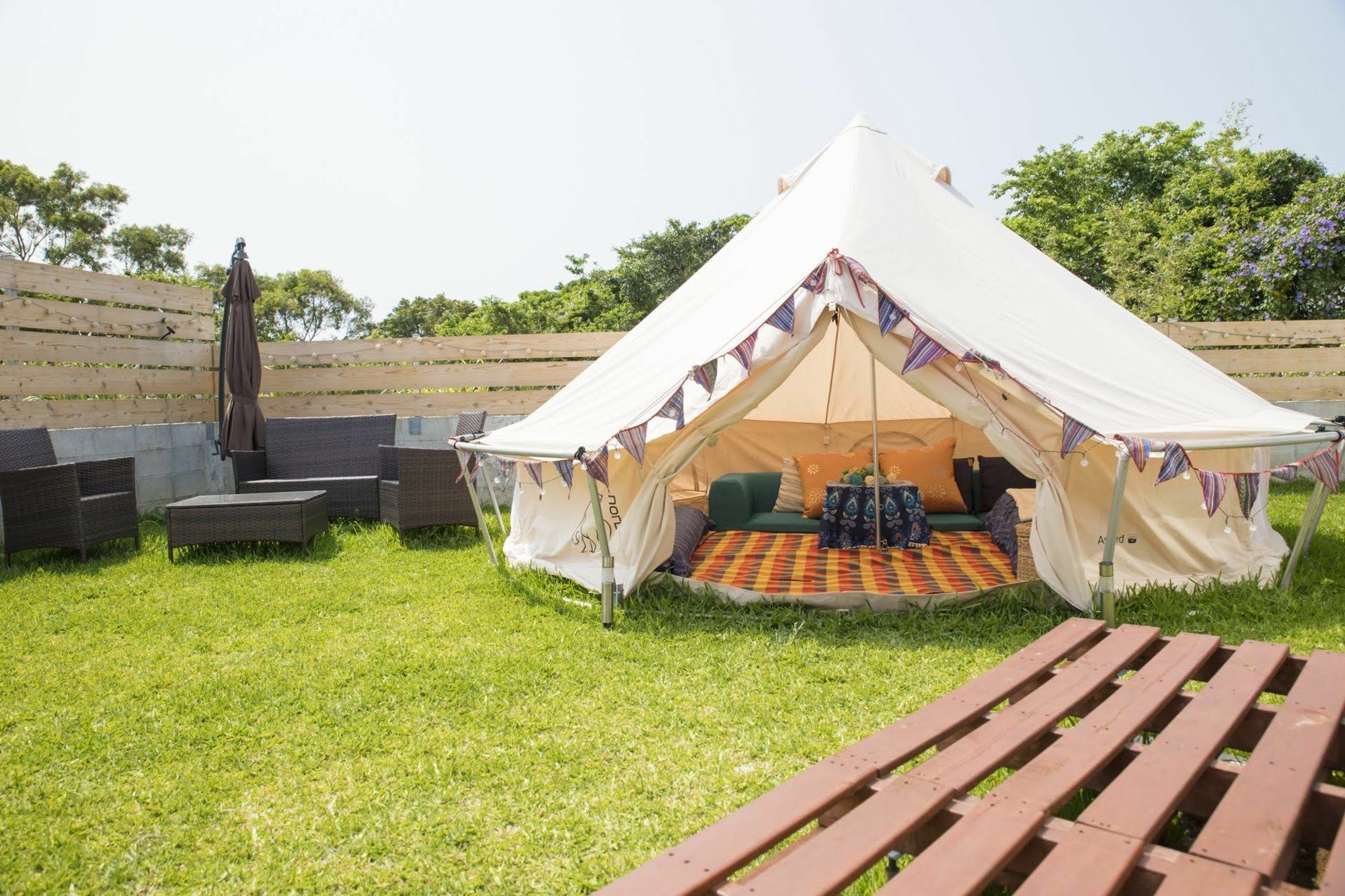 Villa Half Glamping Hoshioto Nakijin Exterior foto